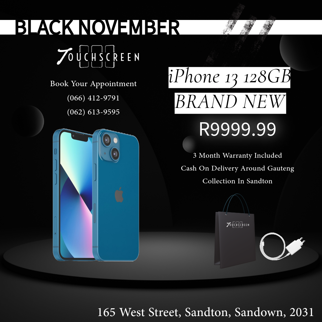 Black November iPhone 13 128gb (Assorted Colours) - Sealed