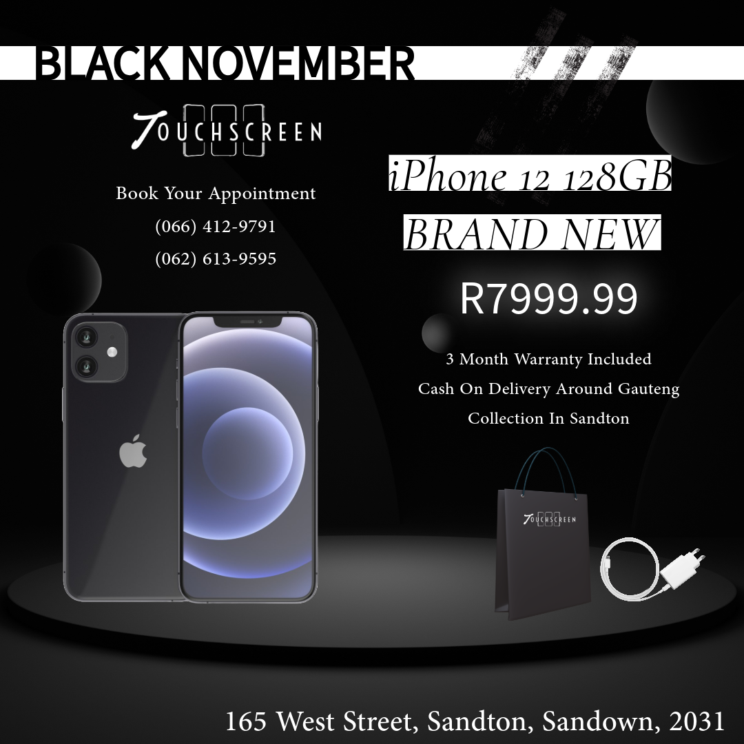 Black November - iPhone 12 128GB (Assorted Colours) - Sealed