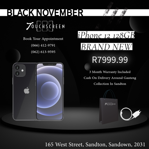 Black November - iPhone 12 128GB (Assorted Colours) - Sealed