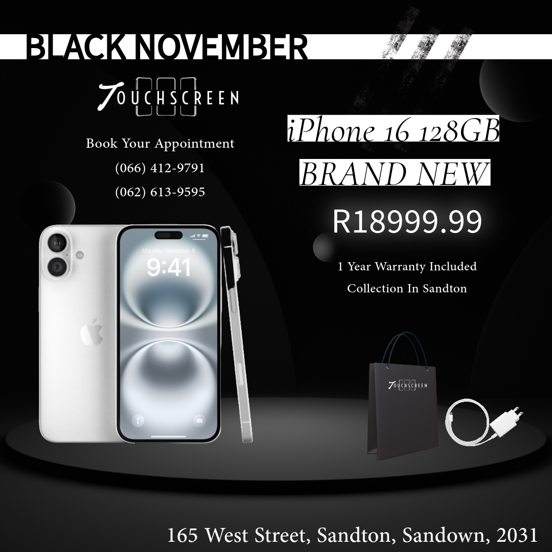 Black November - iPhone 16 128GB (Brand New)