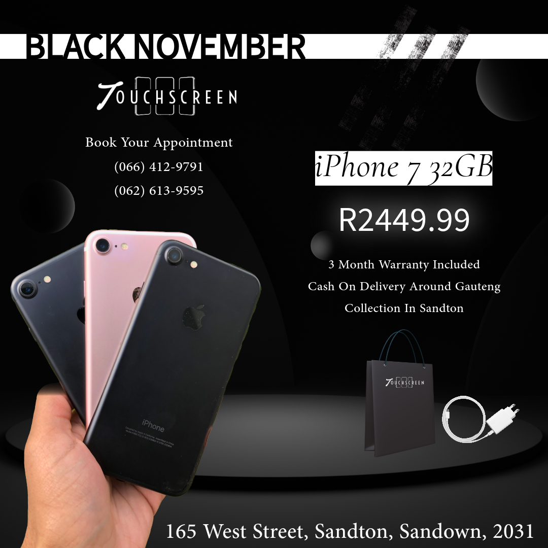 Black November - iPhone 7 32gb (Assorted Colours) - CPO