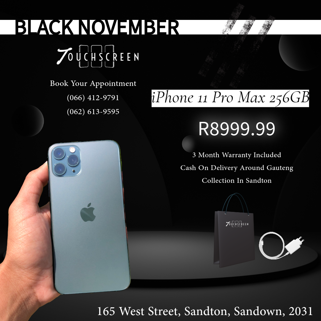 Black November - iPhone 11 Pro Max 256GB (Assorted Colours) - CPO