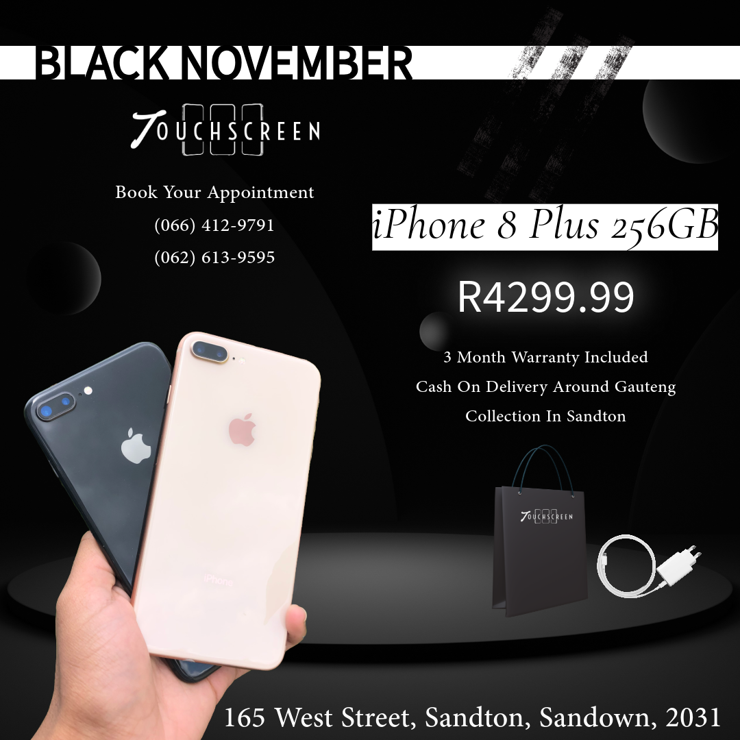 Black November - iPhone 8 Plus 256GB (Assorted Colours) - CPO