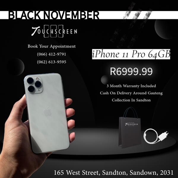 Black November - iPhone 11 Pro 64GB (Assorted Colours) - CPO