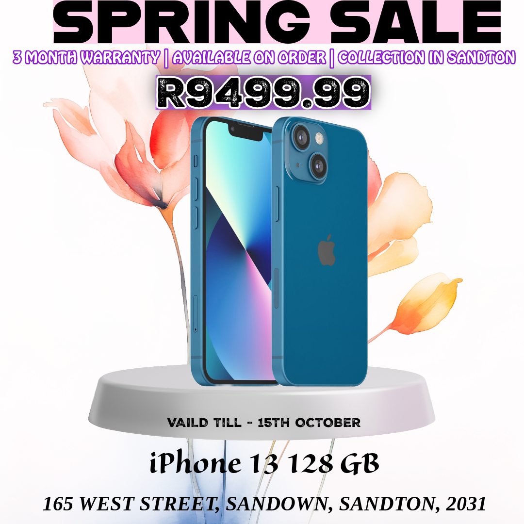 iPhone 13 128GB (Assorted Colours) - CPO