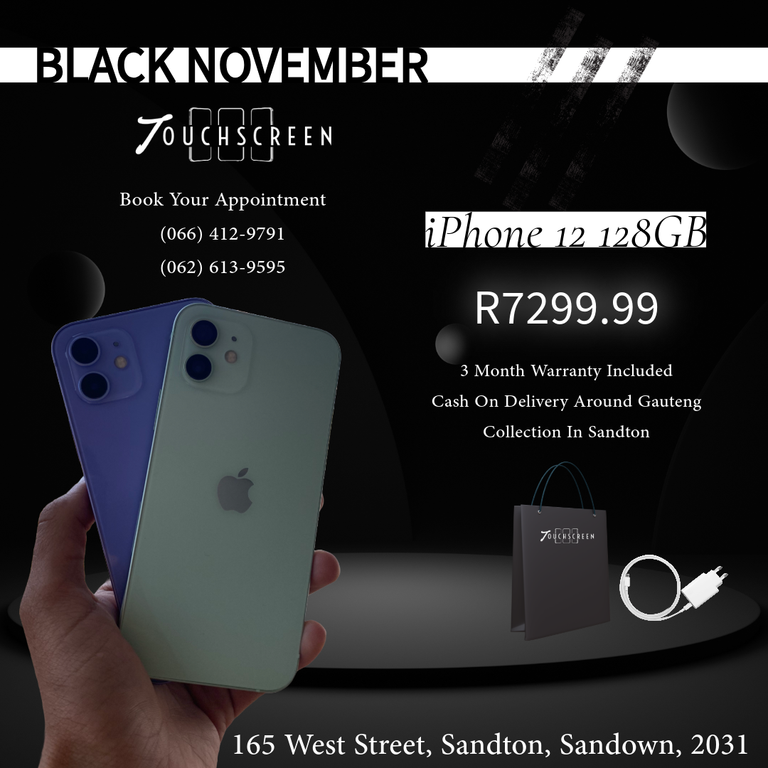 Black November - iPhone 12 128GB (Assorted Colours) - CPO