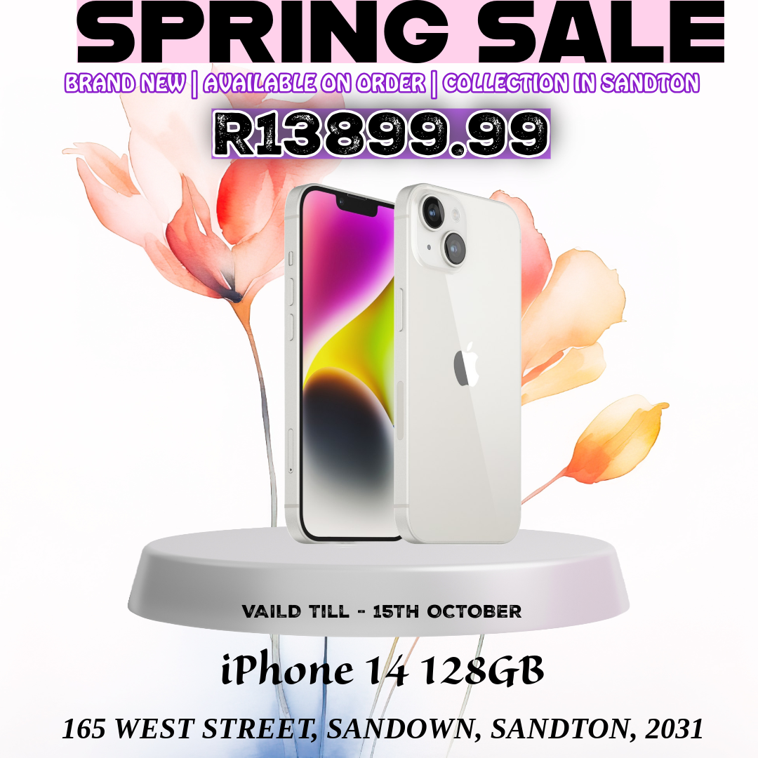 iPhone 14 128gb (Assorted Colours) - Brand New