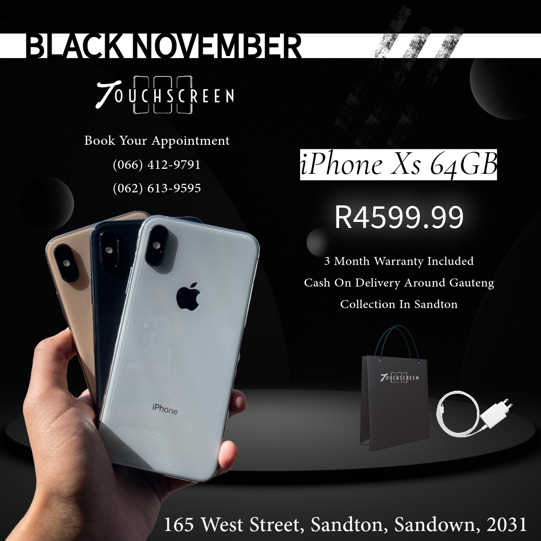 Black November - iPhone Xs 64GB (Assorted Colours) - CPO