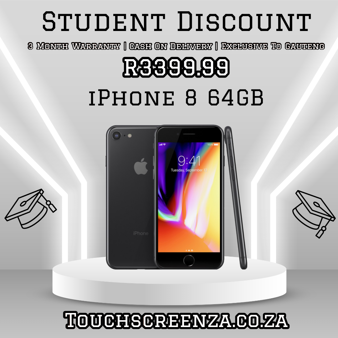 Student Discount - iPhone 8 64GB (Assorted Colours) - CPO