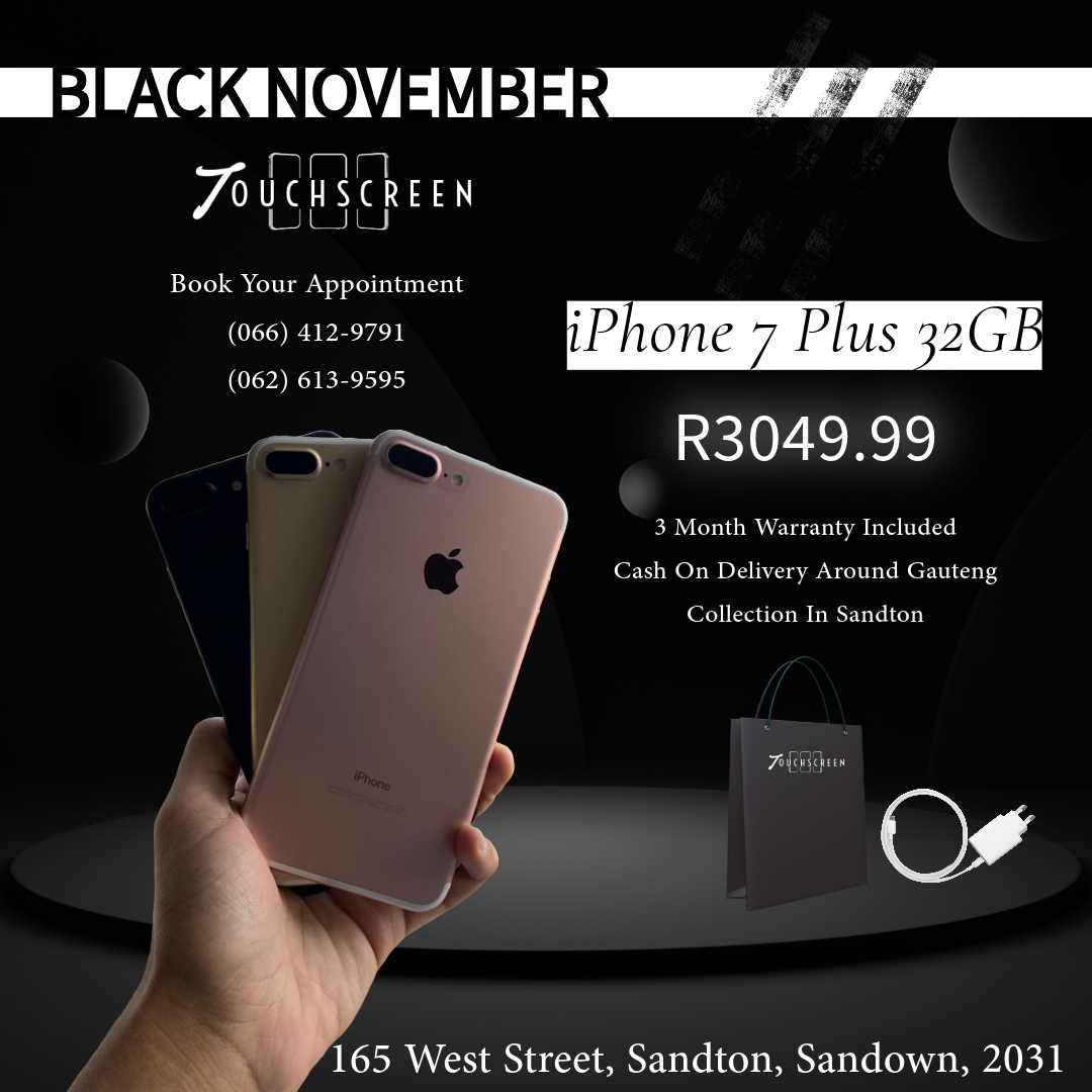 Black November - iPhone 7+ 32gb (Assorted Colours) - CPO