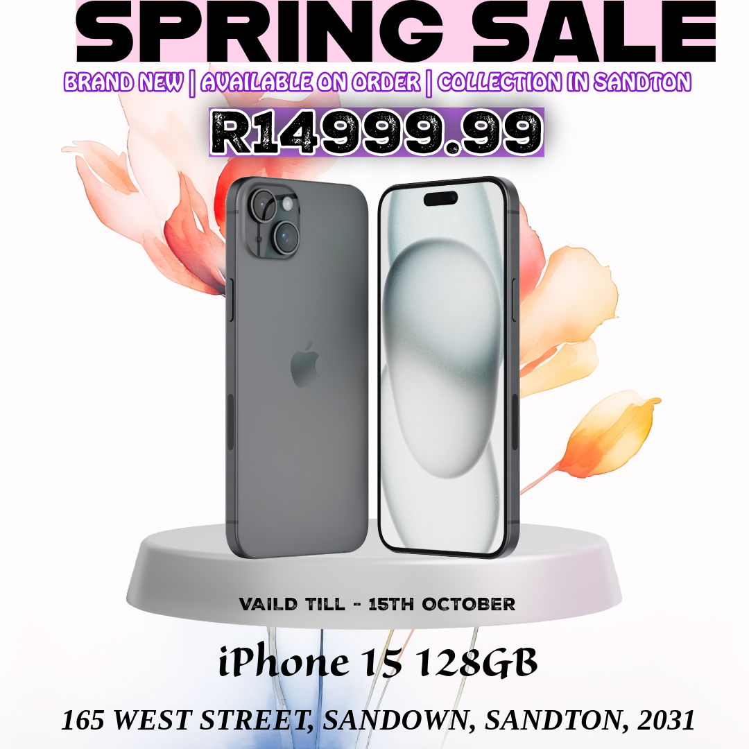 iPhone 15 128gb (Assorted Colours) - Brand New