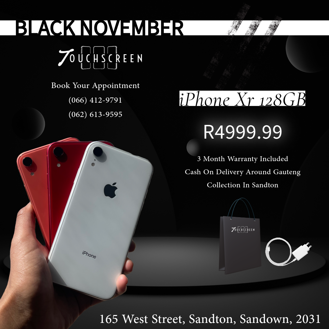 Black November - iPhone Xr 128GB (Assorted Colours) - CPO