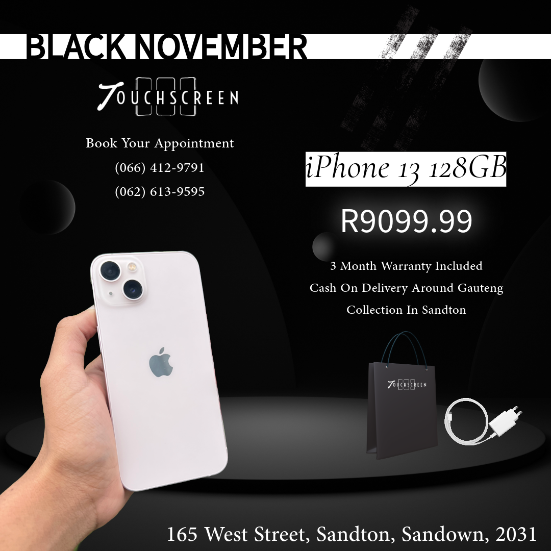 Black November - iPhone 13 128GB (Assorted Colours) - CPO