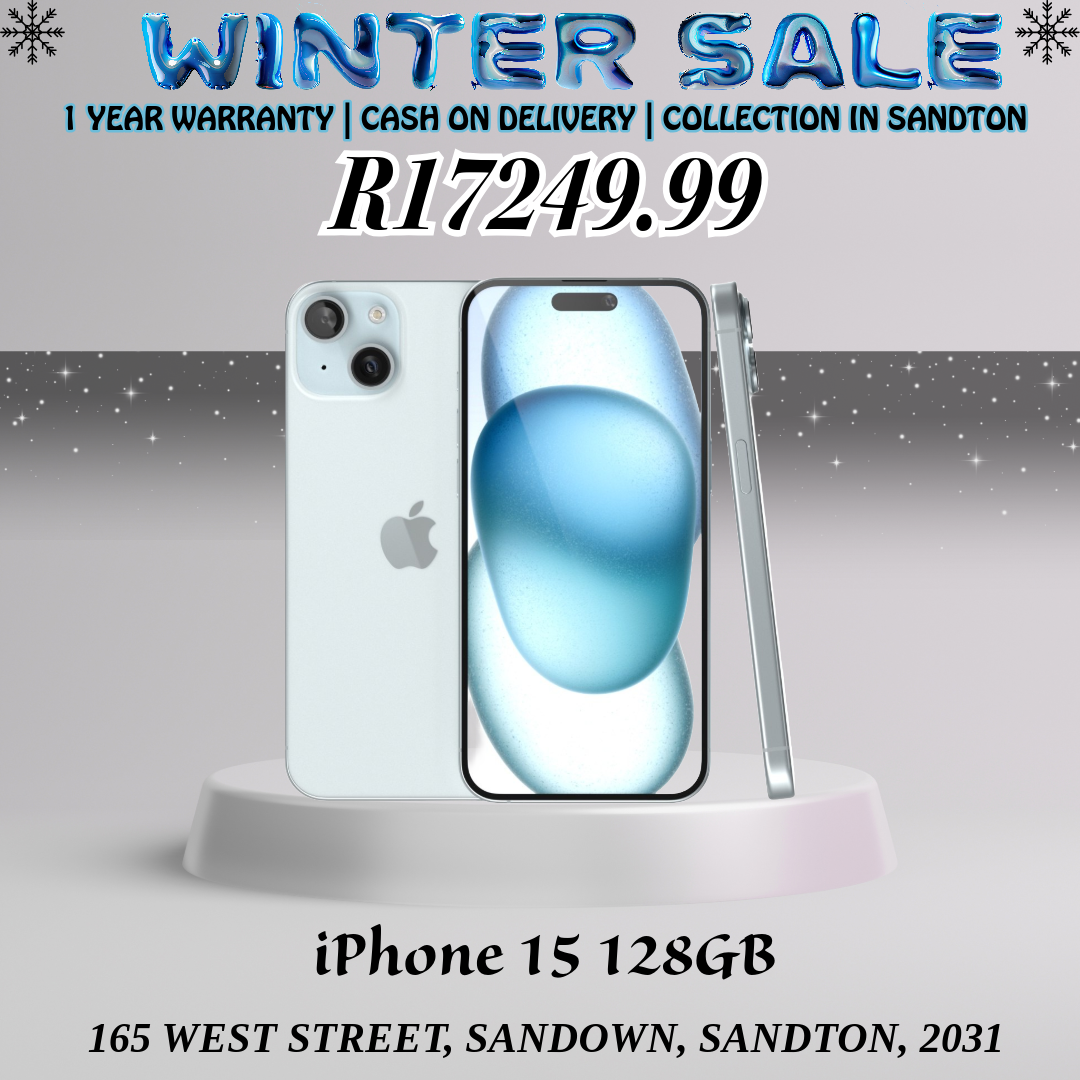 Winter Sale - iPhone 15 128gb (Assorted Colours) - Brand New