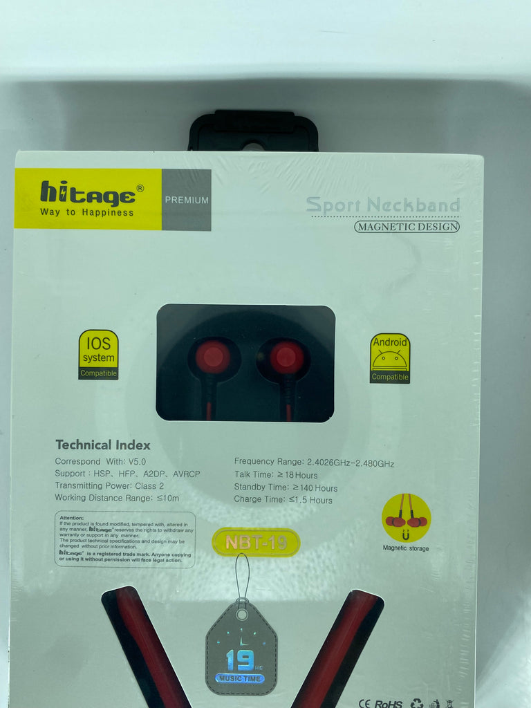 Neckband Series - NBT 19 (1 YEAR WARRANTY)