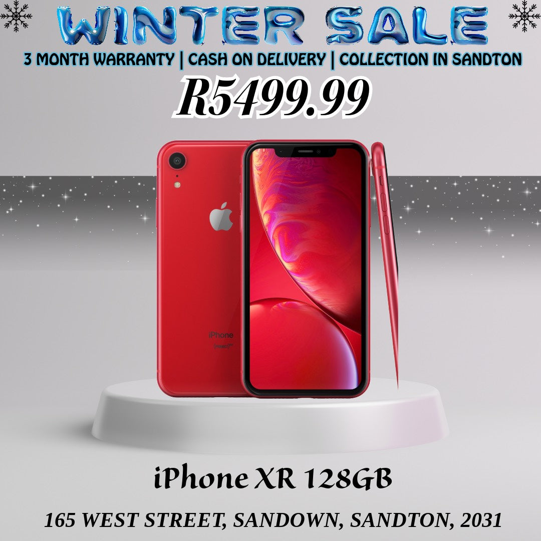 Winter Sale - iPhone Xr 128GB (Assorted Colours) - CPO